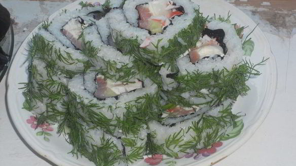 Рецепт Роллов Калифорния