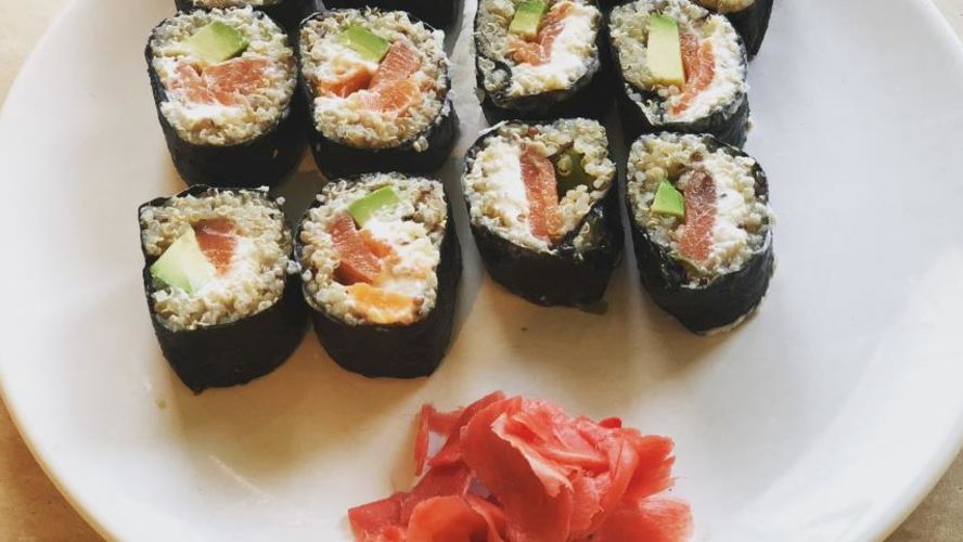 Рецепт роллов с киноа