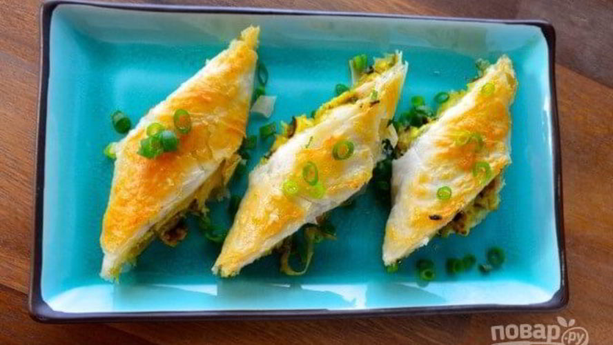 Рецепт роллов с курицей карри