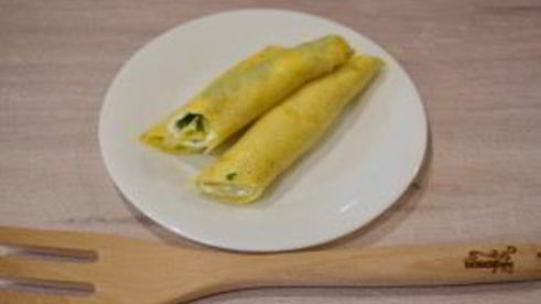 роллы с омлетом