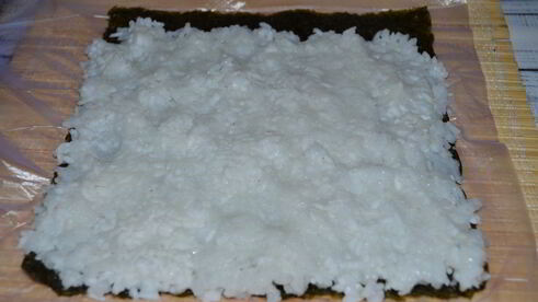 роллы с семгой