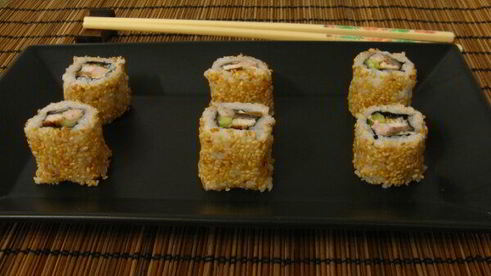 саимаки — роллы наизнанку