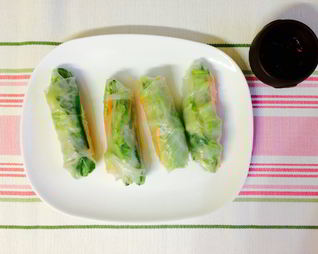 Спринг роллы без жарки