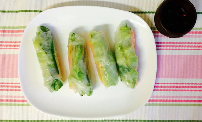 Спринг роллы без жарки