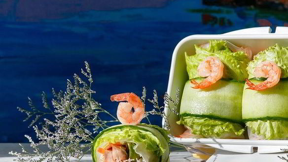 Рецепт Спринга-роллов с кальмарами и тунцом