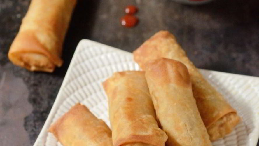 Рецепт спринга-роллов с капустой