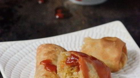 спринг-роллы с капустой