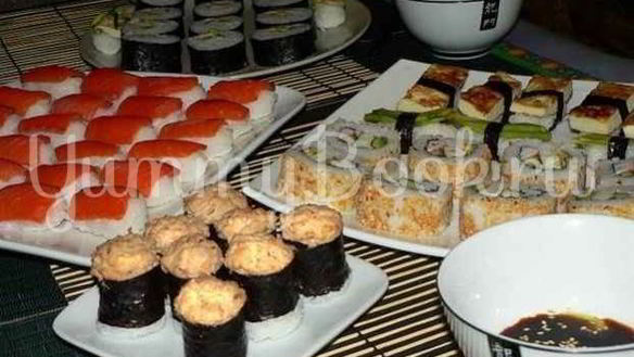 Рецепт Суш и роллы