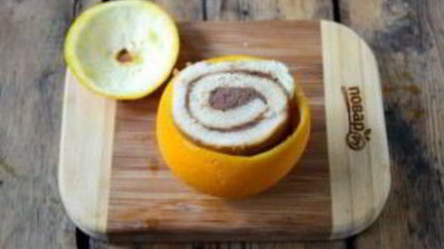 цинамоновые роллы в апельсиновой корке