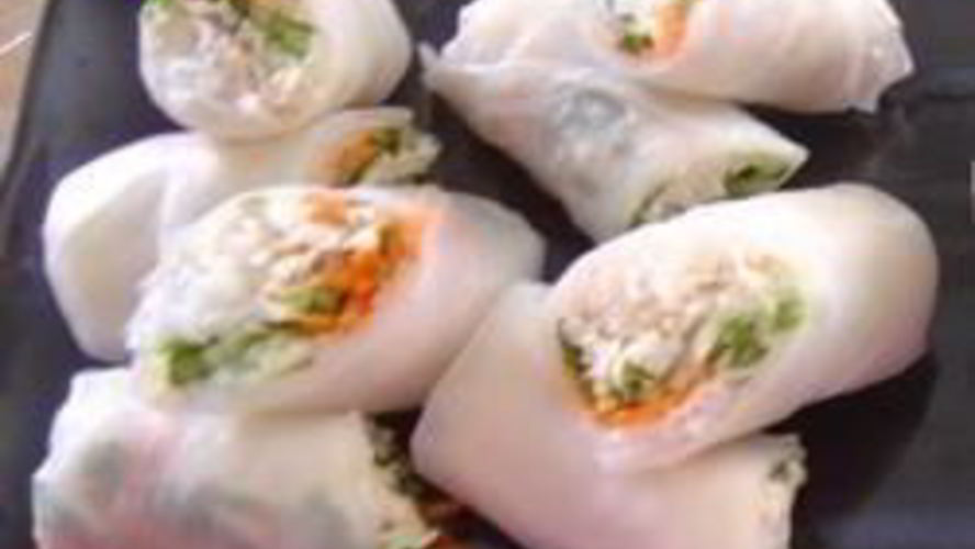 Рецепт вьетнамских рисовых роллов с креветками