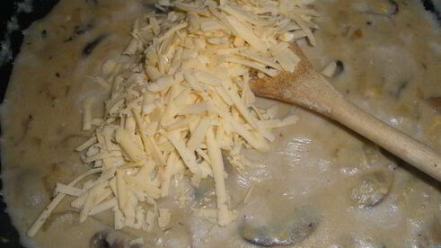 грибной рулет