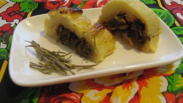 Рецепт Картофельного рулета с овощами