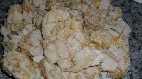 куриный рулет с желатином