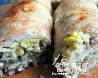 Куриный рулет