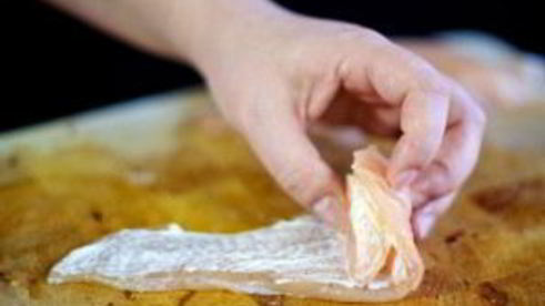 куриные рулетики с апельсином