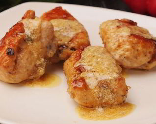 Куриные рулетики с грибами