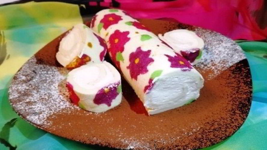 Рецепт легкого рулета летнее настроение