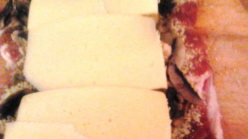 мясной рулет в медово-апельсиновом соусе