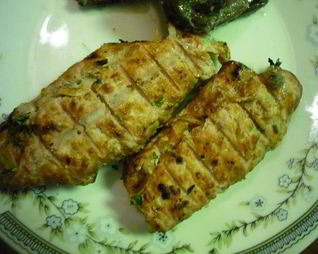 Мясные рулетики для гриля