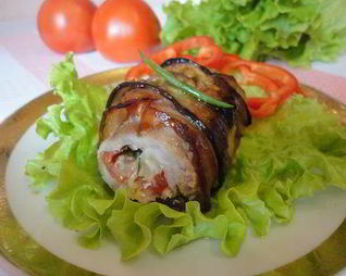 Мясные рулетики по-итальянски