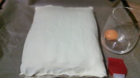 разноцветный рулет из лососевой форели