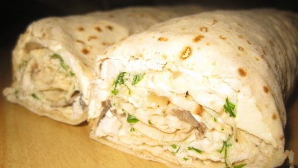 Рецепт Рулета из лаваша с майонезом