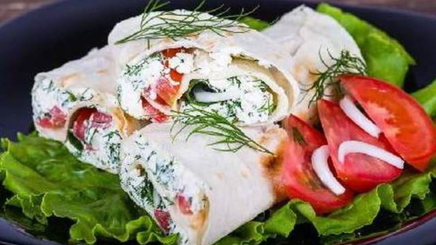 Рецепт рулета из лаваша