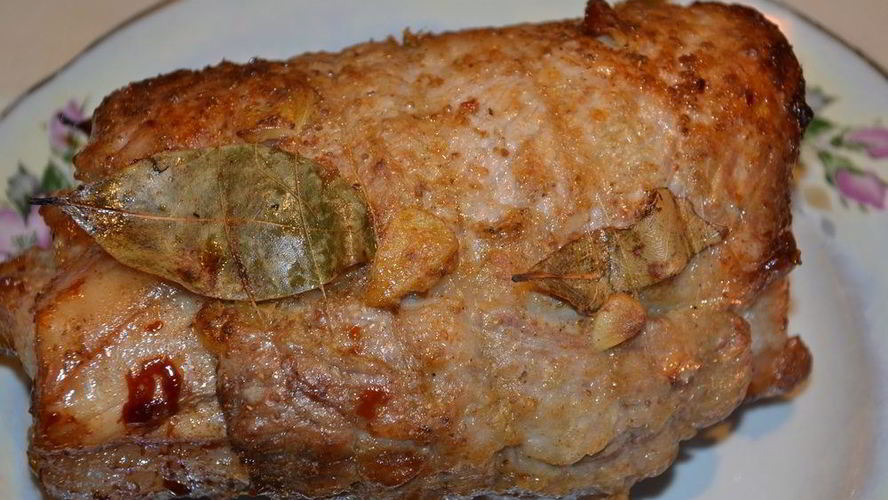 Рецепт рулета из подчеревка