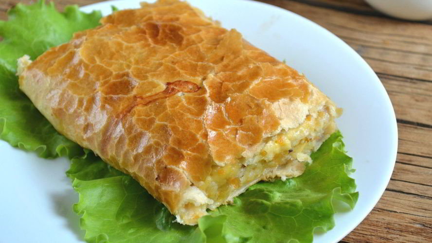 Рецепт рулета из рыбы с сыром