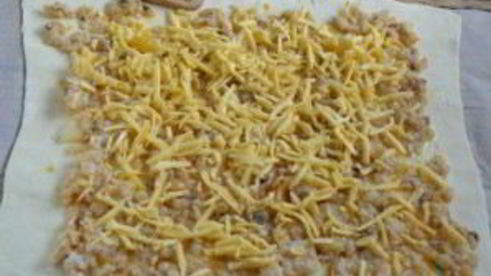 рулет из рыбы с сыром