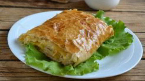 рулет из рыбы с сыром