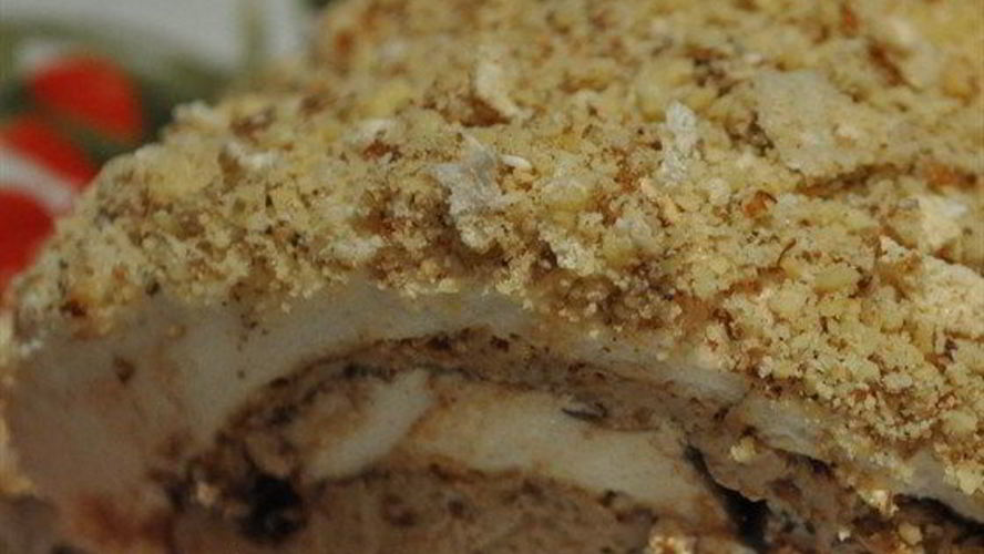 Рецепт рулета павлова с кофе и фундуком