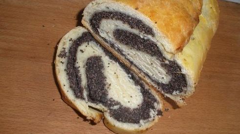 рулет с маком