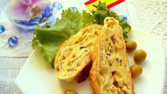 Рецепт Рулета с морепродуктами