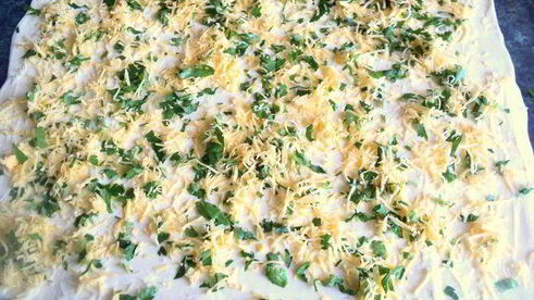 рулет с морепродуктами