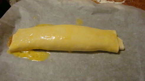 рулет яблочный