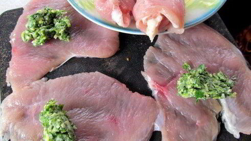 рулетики индюшка в поле