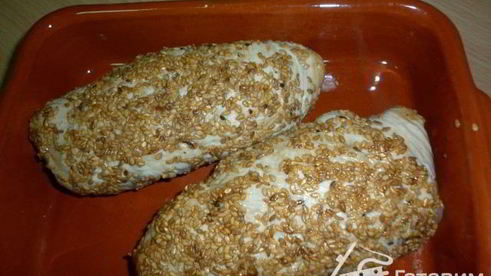 рулетики из индейки с хурмой