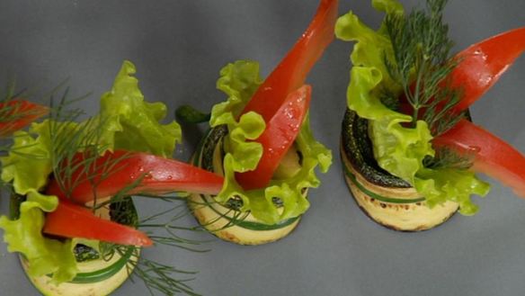 Рецепт Рулетиков из цукини