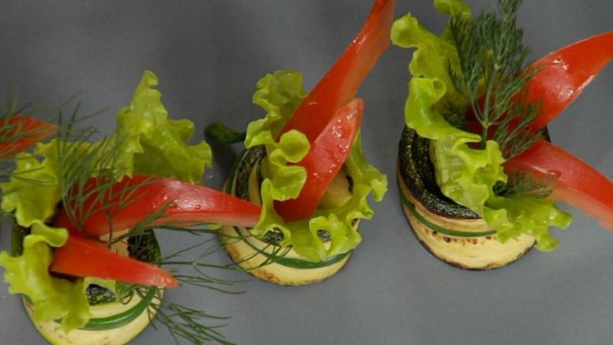 Рецепт рулетиков из цукини