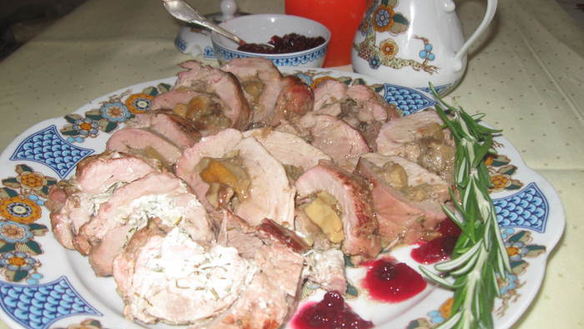 Рецепт Рулетов из индейки Теплый зимний вечер