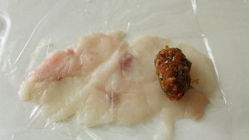 рыбные рулетики по-сицилийски