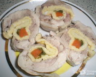 Самые нежные куриные рулетики