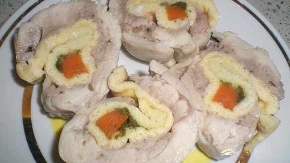 Рецепт Самых нежных куриных рулетиков