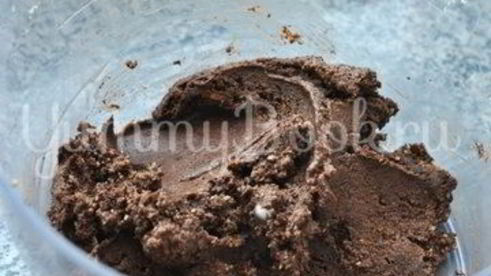 шоколадно-кокосовый рулет без выпечки