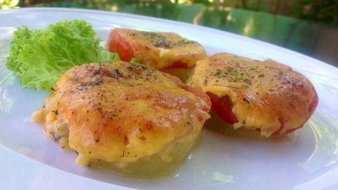 сочные рулеты из кабачков-гриль