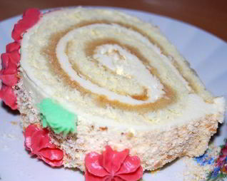 Торт-рулет Полено