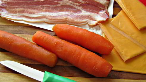 закусочные рулетики из кабачков