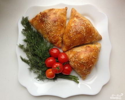 Самса с бараниной