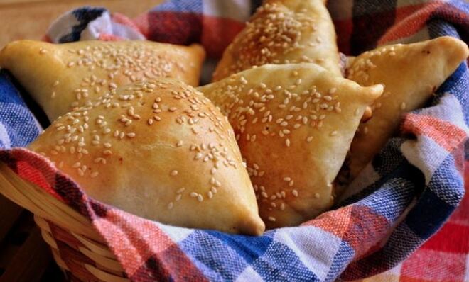 Самса с курицей